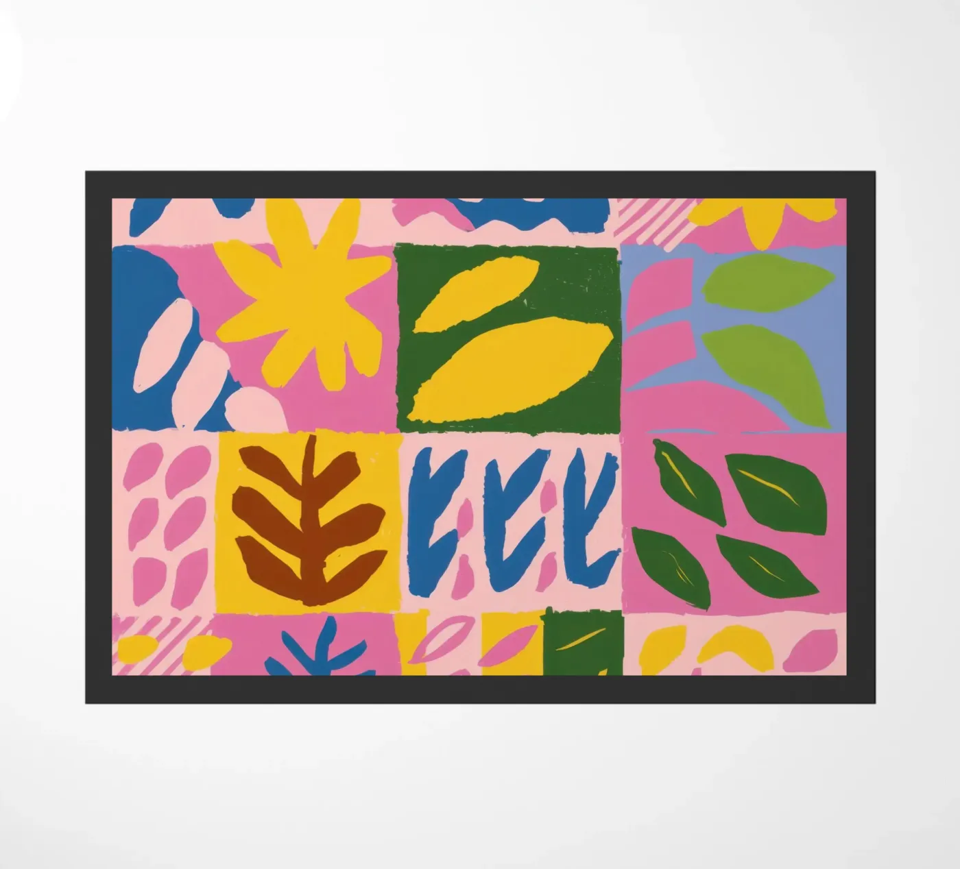 Forme giocose in patchwork zerbino da Sun Riser