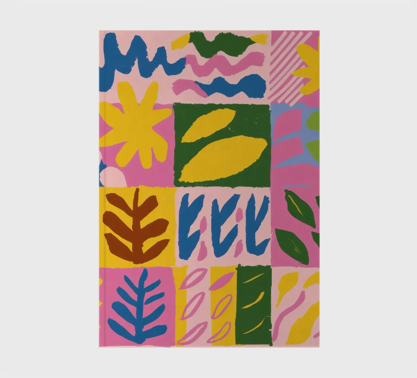 Playful Patchwork Forms notebook by Sun Riser