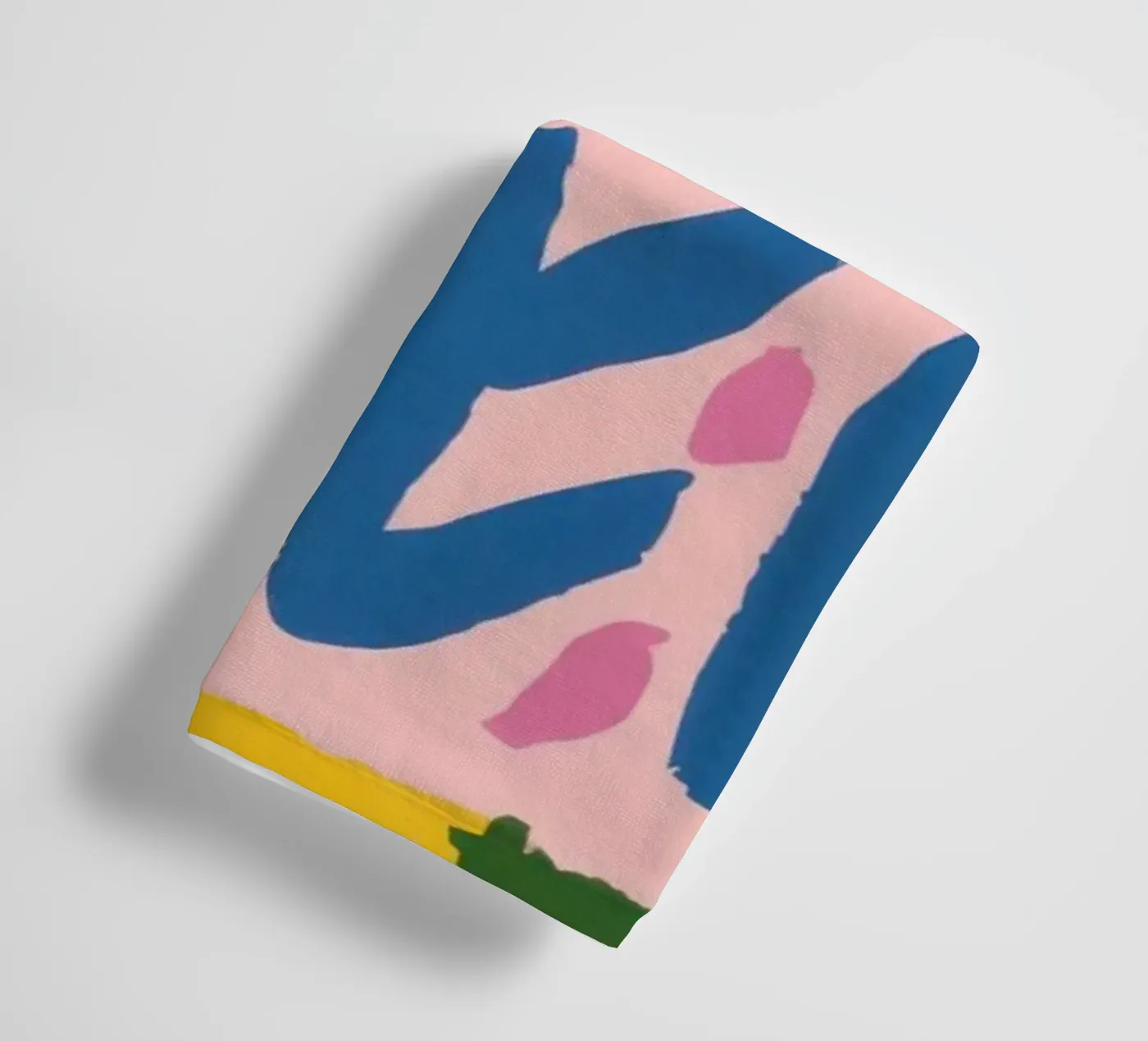 Playful Patchwork Forms Handtuch von Sun Riser