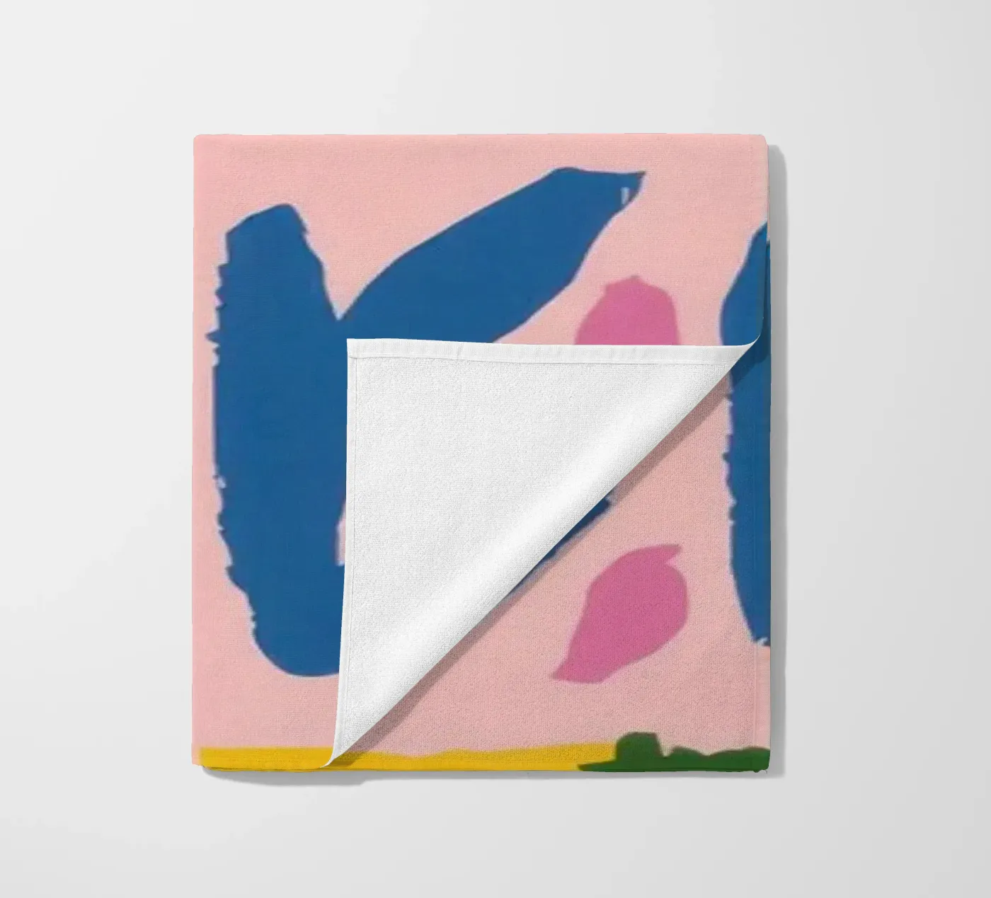 Playful Patchwork Forms beach towel by Sun Riser