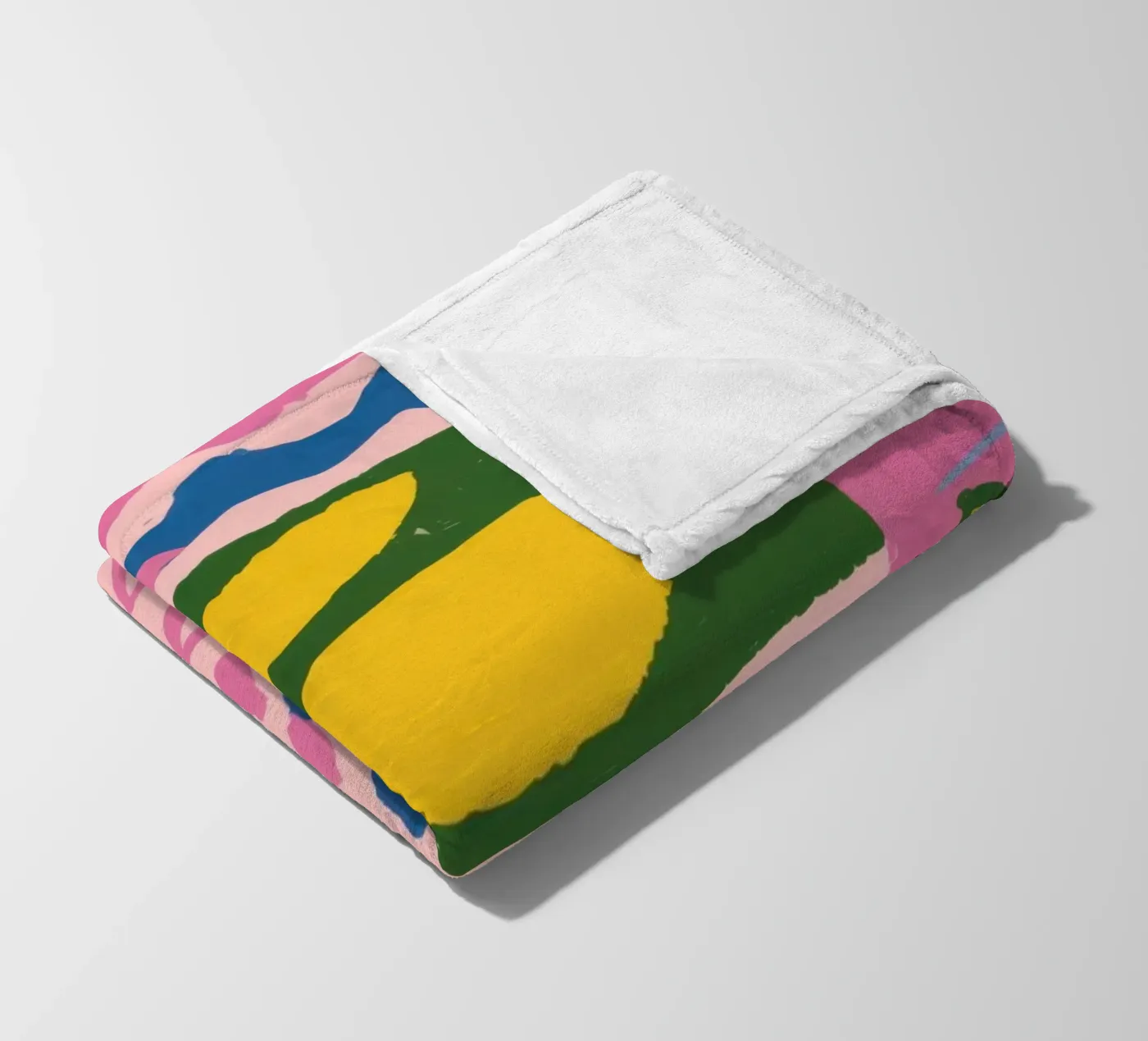 Forme giocose in patchwork coperta in pile da Sun Riser