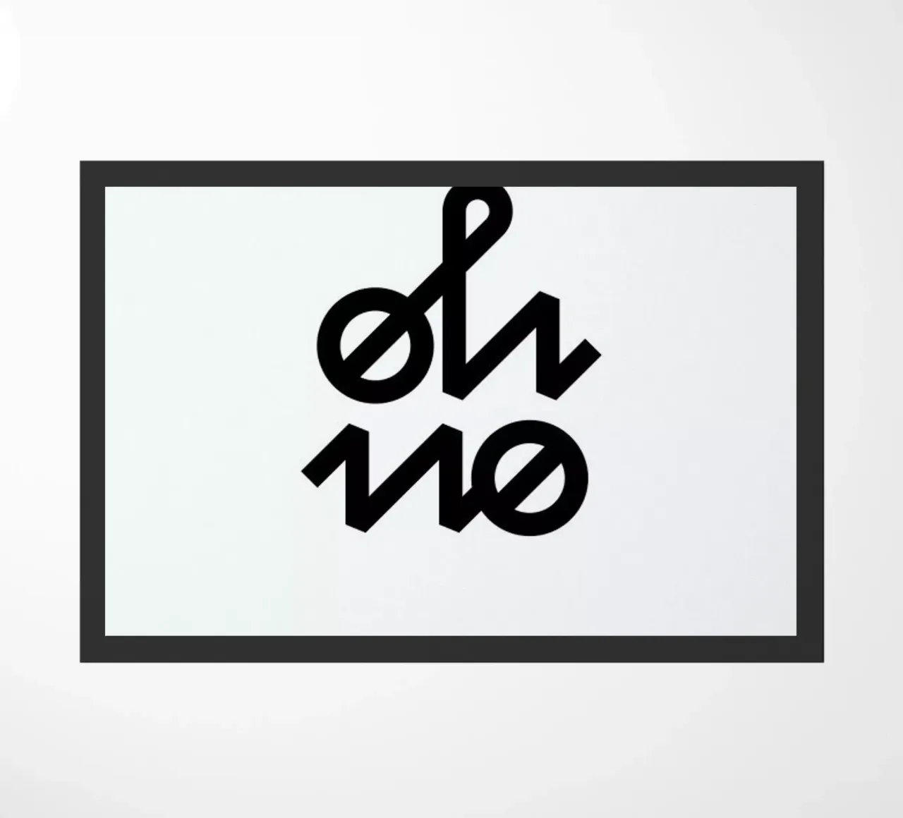 Oh No zerbino da BLAEK Design Studio