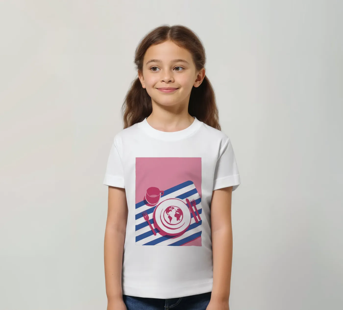 Global Table Setting t-shirt bambini da Sun Riser