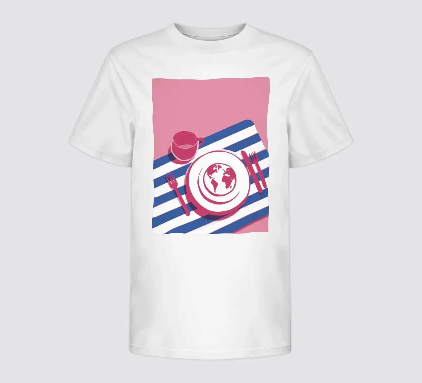 Global Table Setting t-shirt bambini da Sun Riser