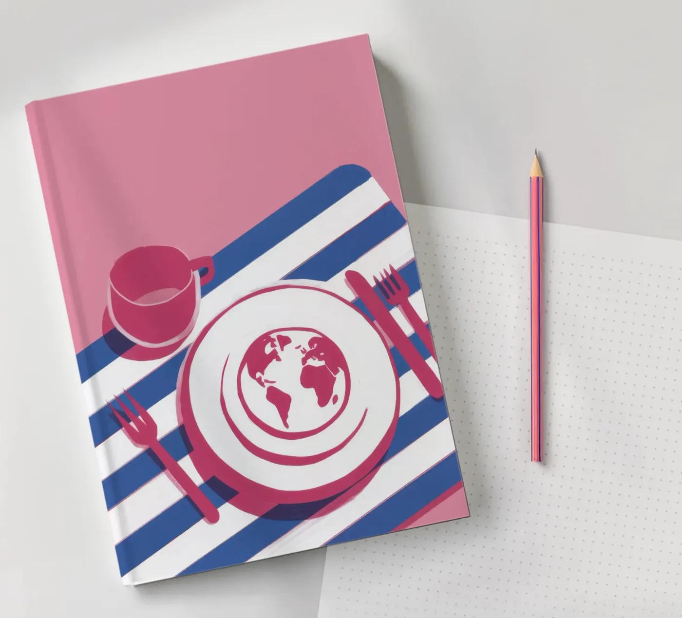 Global Table Setting notebook by Sun Riser