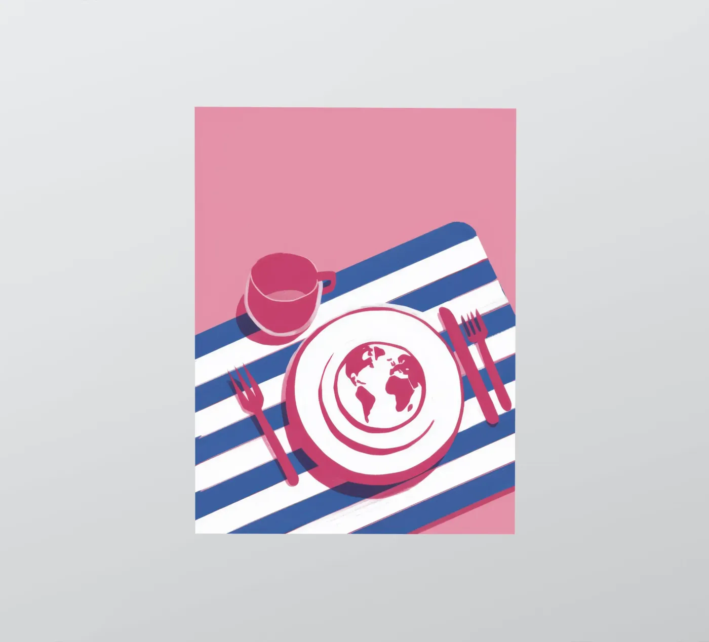 Global Table Setting sticker by Sun Riser