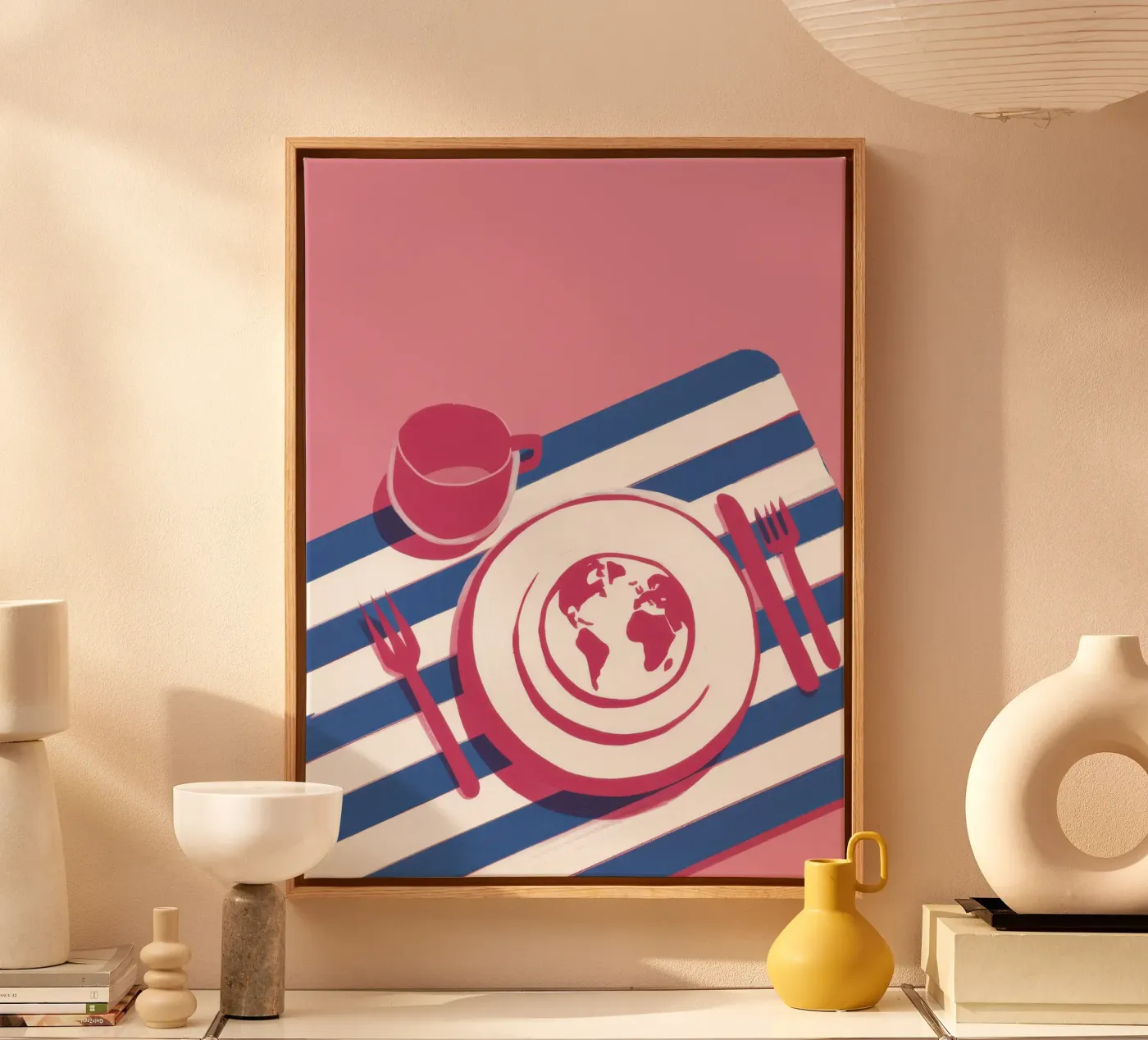 Global Table Setting tela da Sun Riser