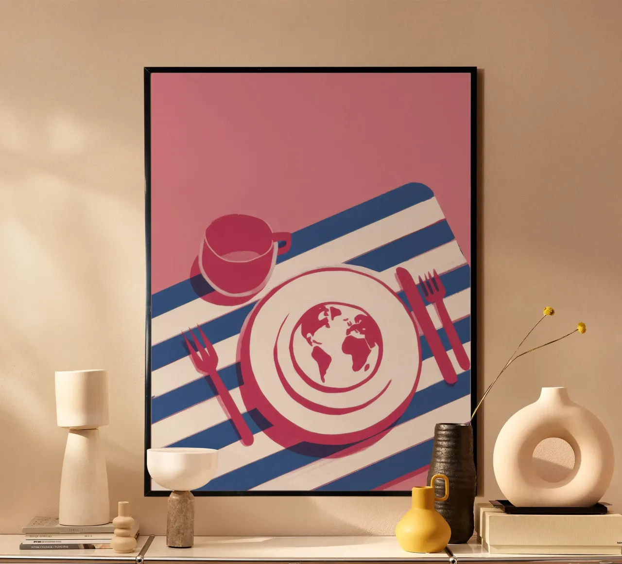 Global Table Setting poster by Sun Riser