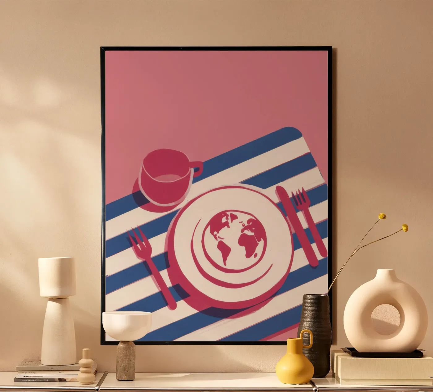 Global Table Setting poster by Sun Riser