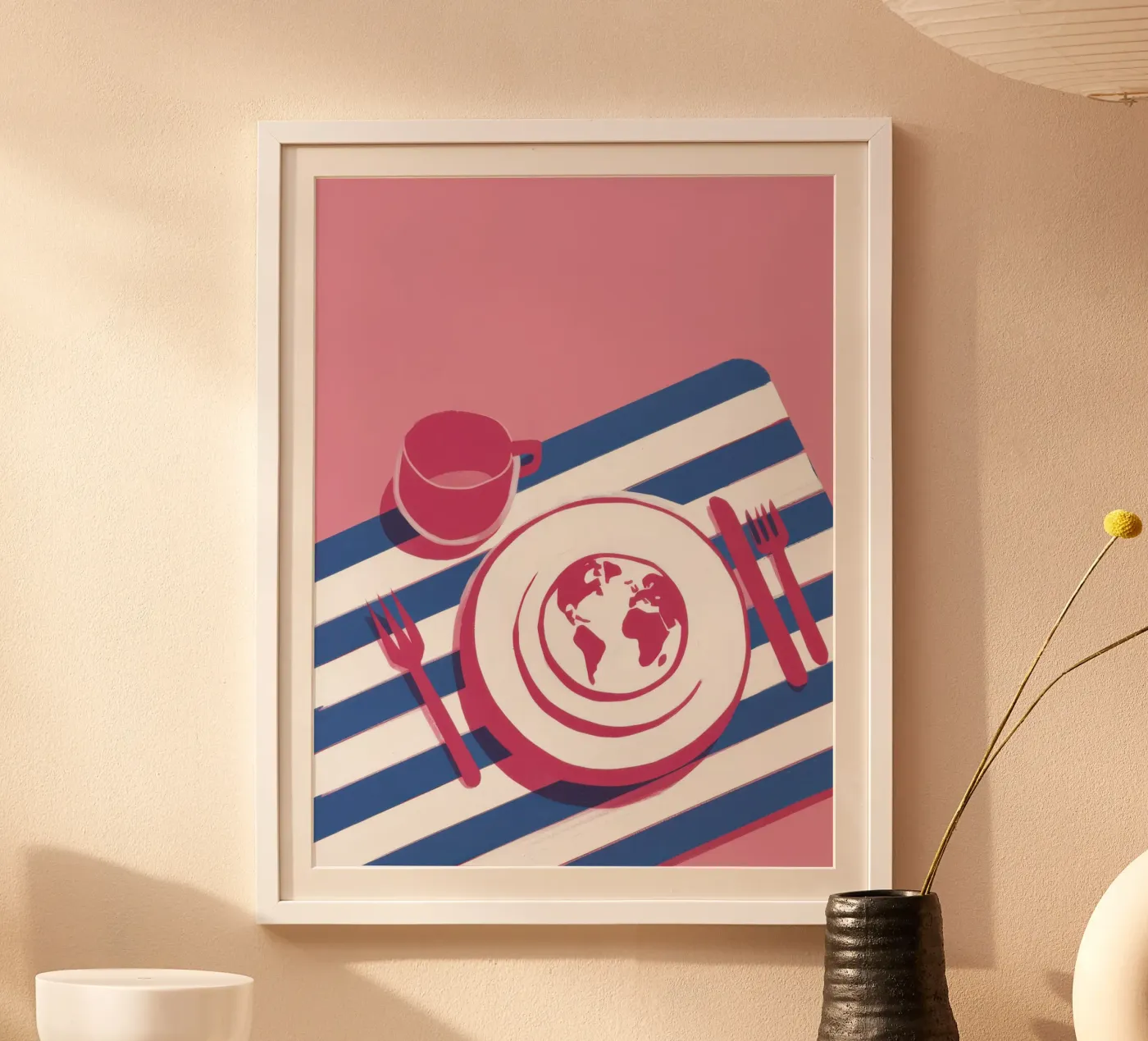 Global Table Setting poster by Sun Riser