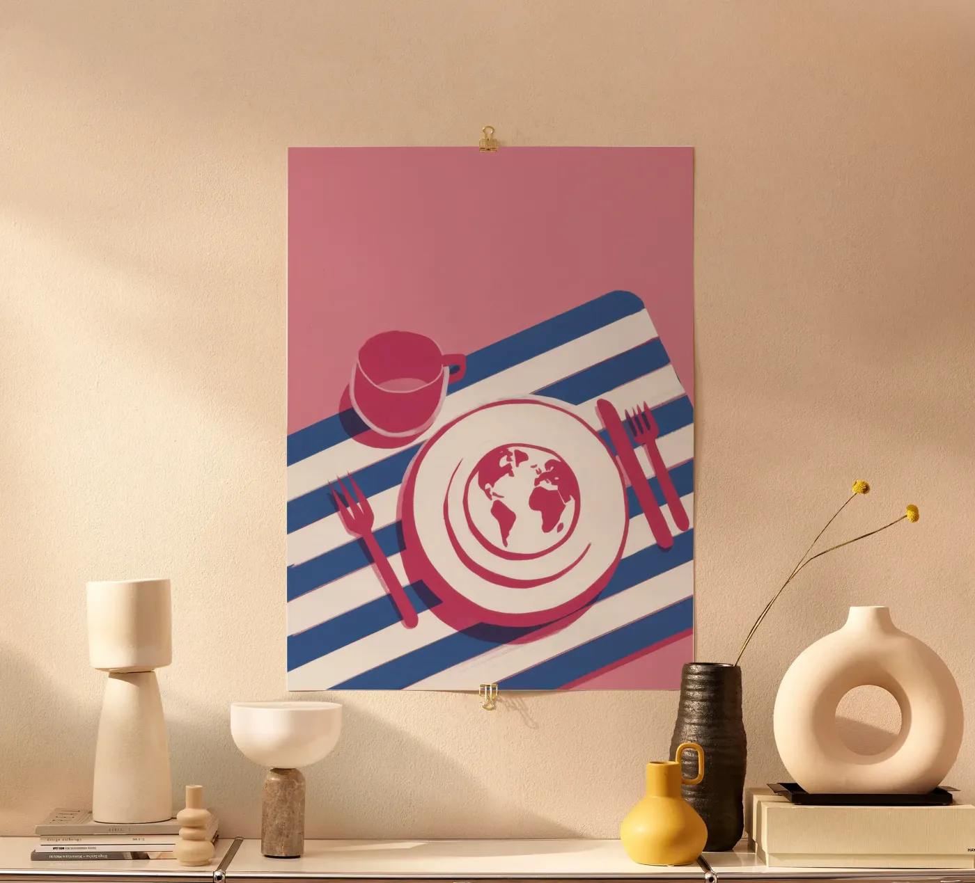 Global Table Setting poster by Sun Riser