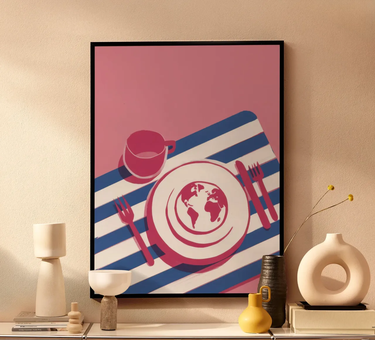 Global Table Setting poster by Sun Riser