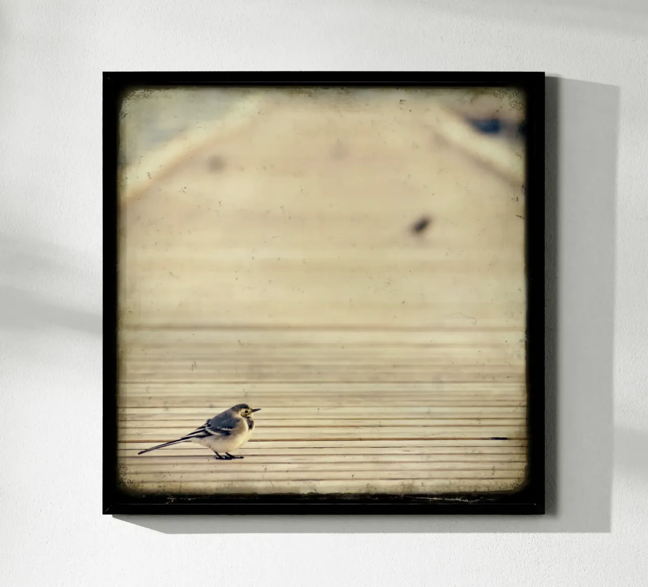 Skandinavischer Sommer 01 - Schweden Poster mit Aluminium Rahmen von stine wiemann