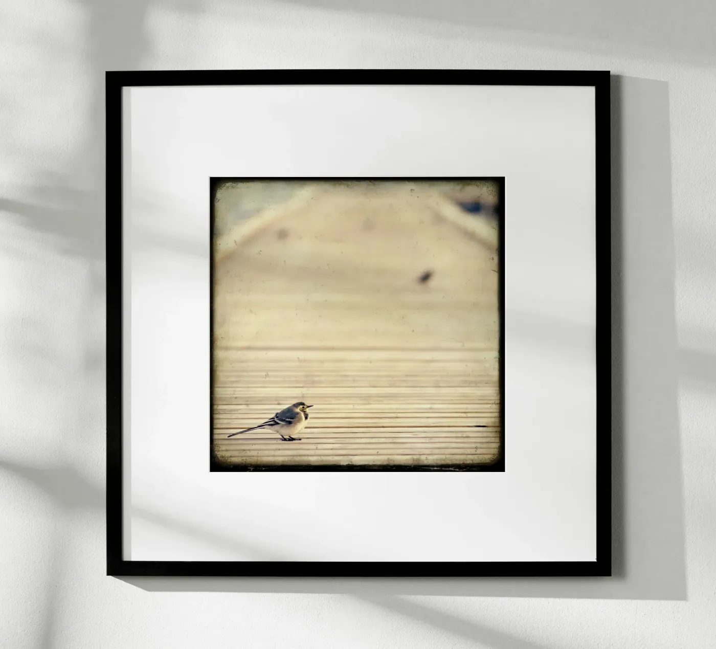 Skandinavischer Sommer 01 - Schweden poster avec cadre en bois de stine wiemann