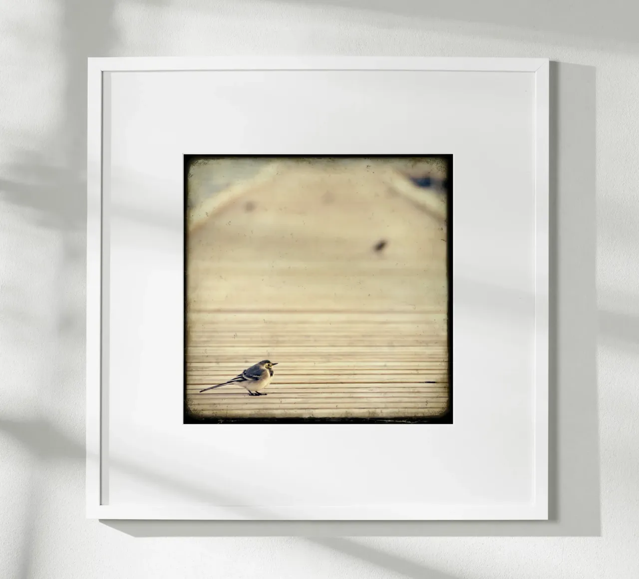 Skandinavischer Sommer 01 - Schweden Poster mit Aluminium Rahmen von stine wiemann