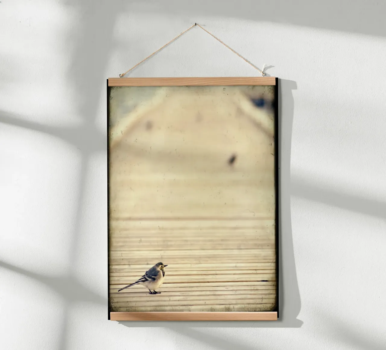 Skandinavischer Sommer 01 - Schweden Poster mit Aluminium Rahmen von stine wiemann