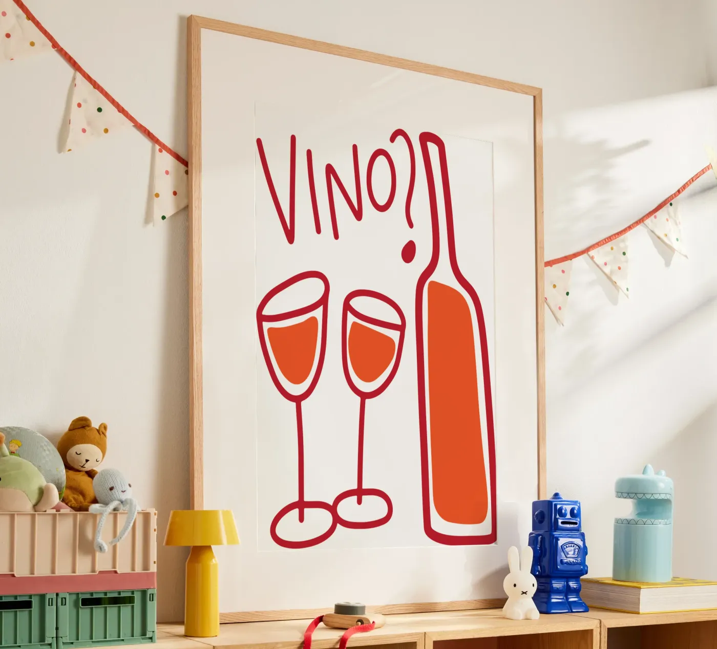 Wein Poster von Rawdenox