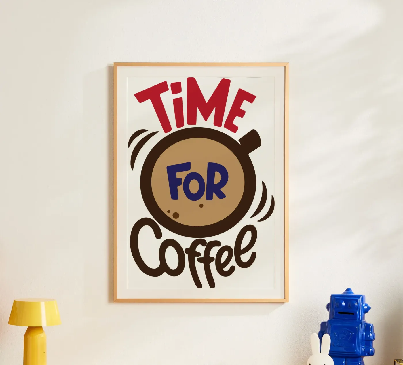 ora del caffè poster da Rawdenox