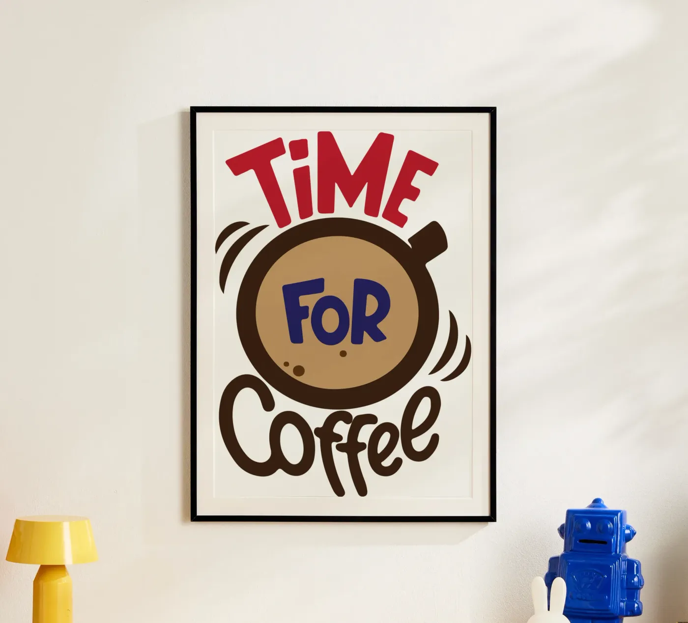 ora del caffè poster da Rawdenox