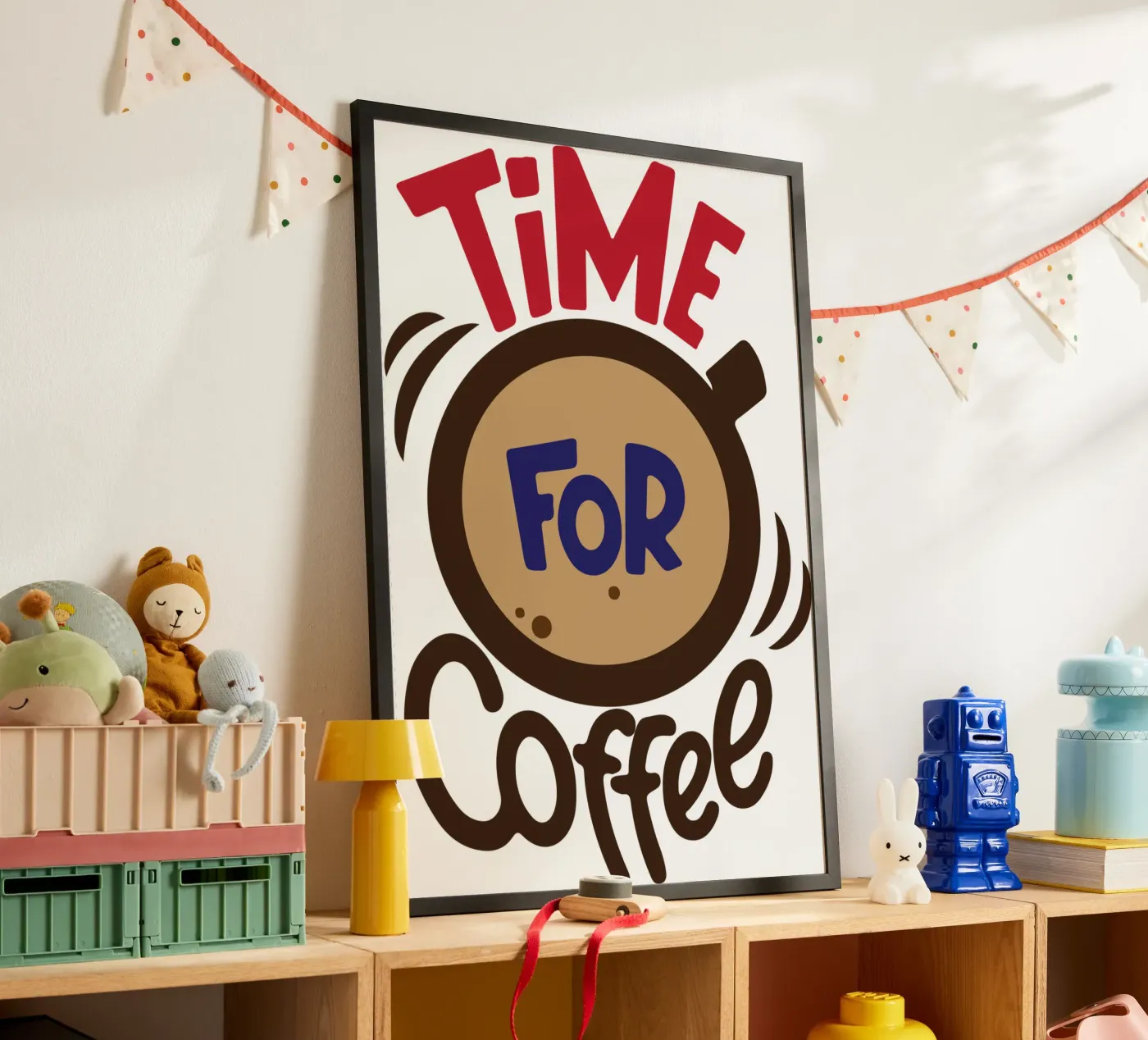 ora del caffè poster da Rawdenox