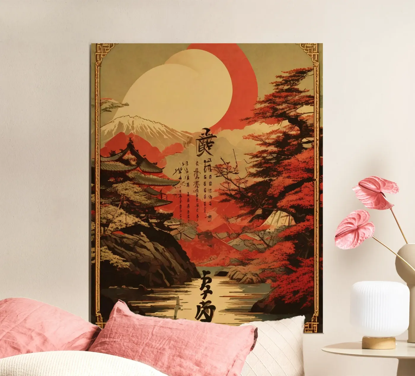 Double Sun poster van tylerstudio