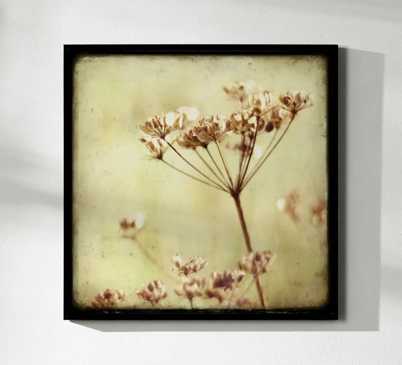 SKandinavischer Sommer 05 Poster mit Holzrahmen von stine wiemann