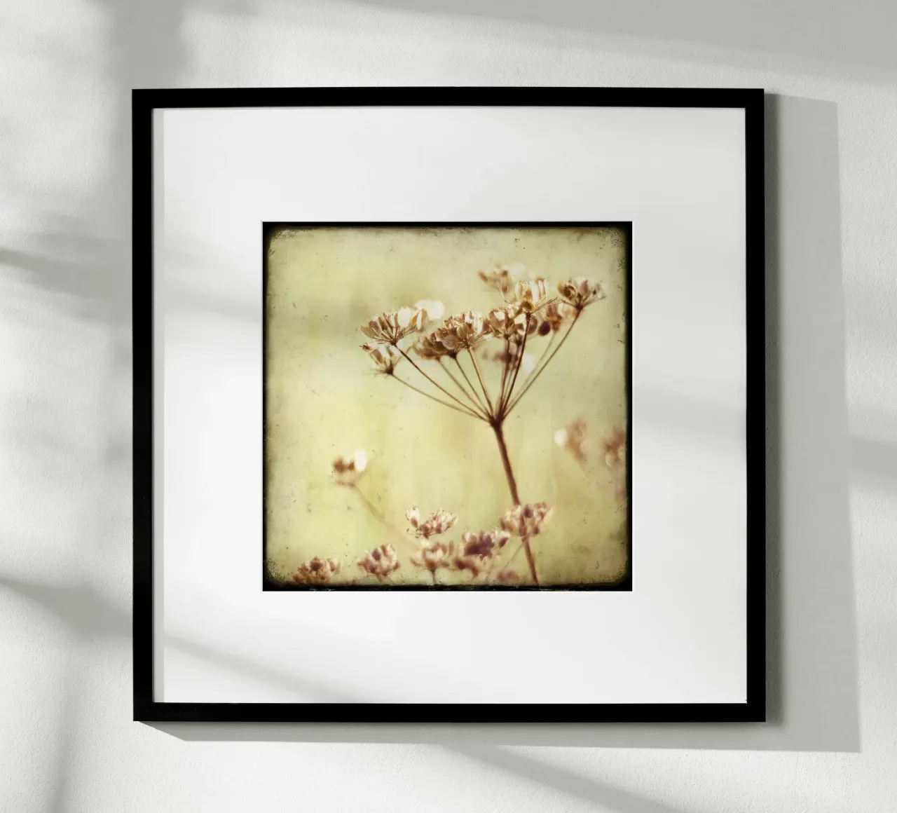 SKandinavischer Sommer 05 Poster mit Holzrahmen von stine wiemann