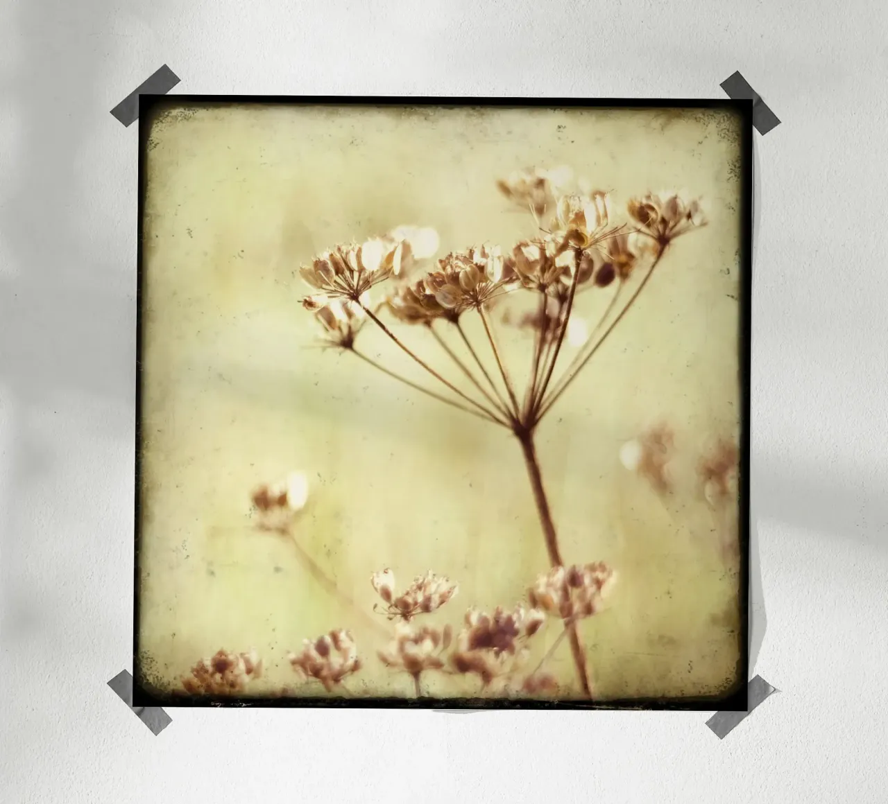 SKandinavischer Sommer 05 Poster mit Holzrahmen von stine wiemann