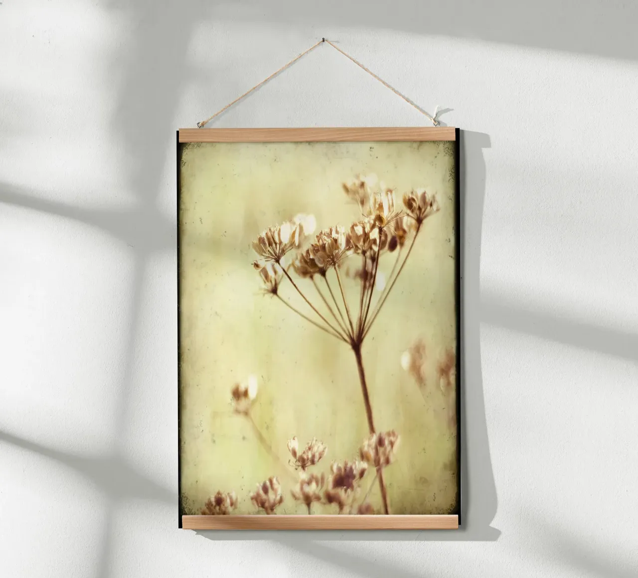 SKandinavischer Sommer 05 Poster mit Holzrahmen von stine wiemann