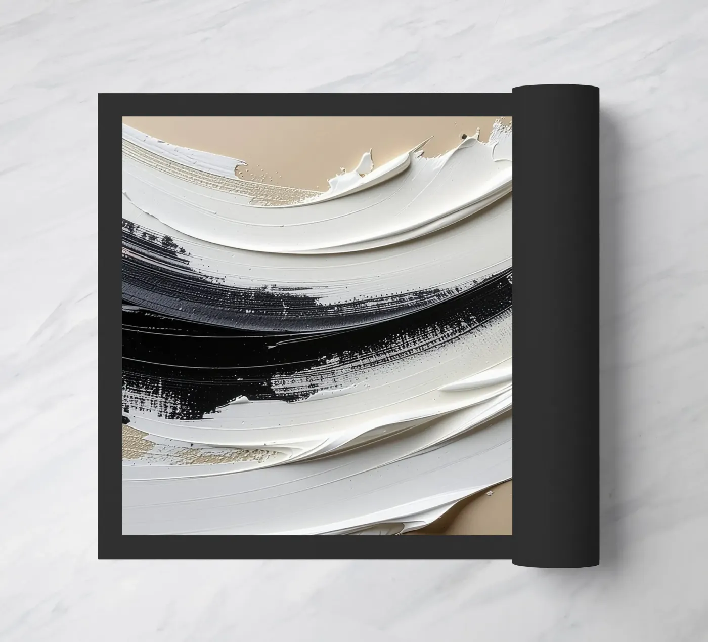 Abstract Quiet deurmat van Katalier (Abstract Harmony)