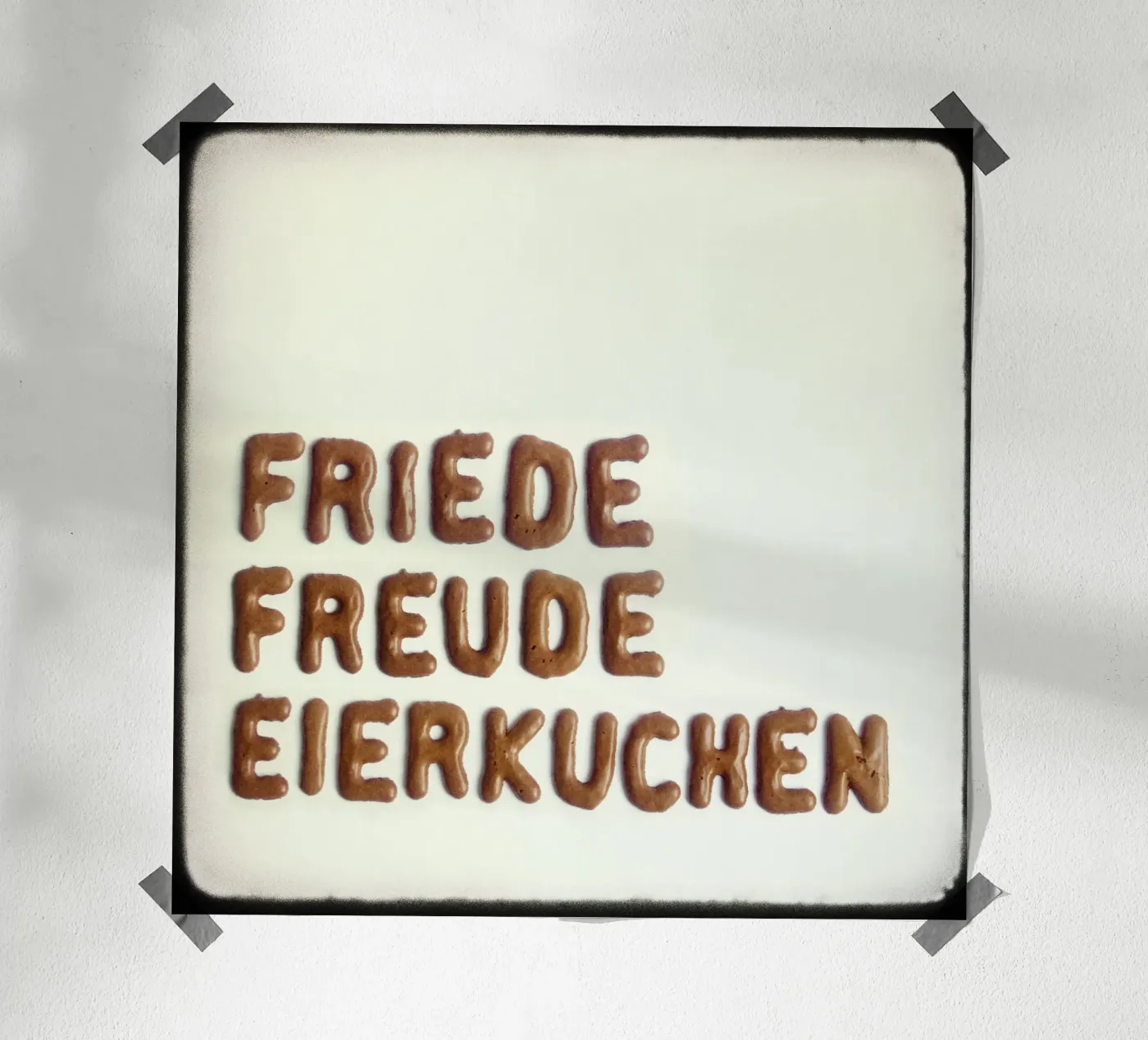 FriedeFreudeEierkuchen poster da stine wiemann