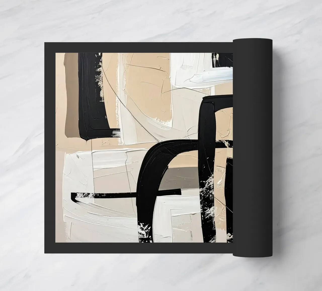 Abstract elegance doormat by Katalier (Abstract Harmony)