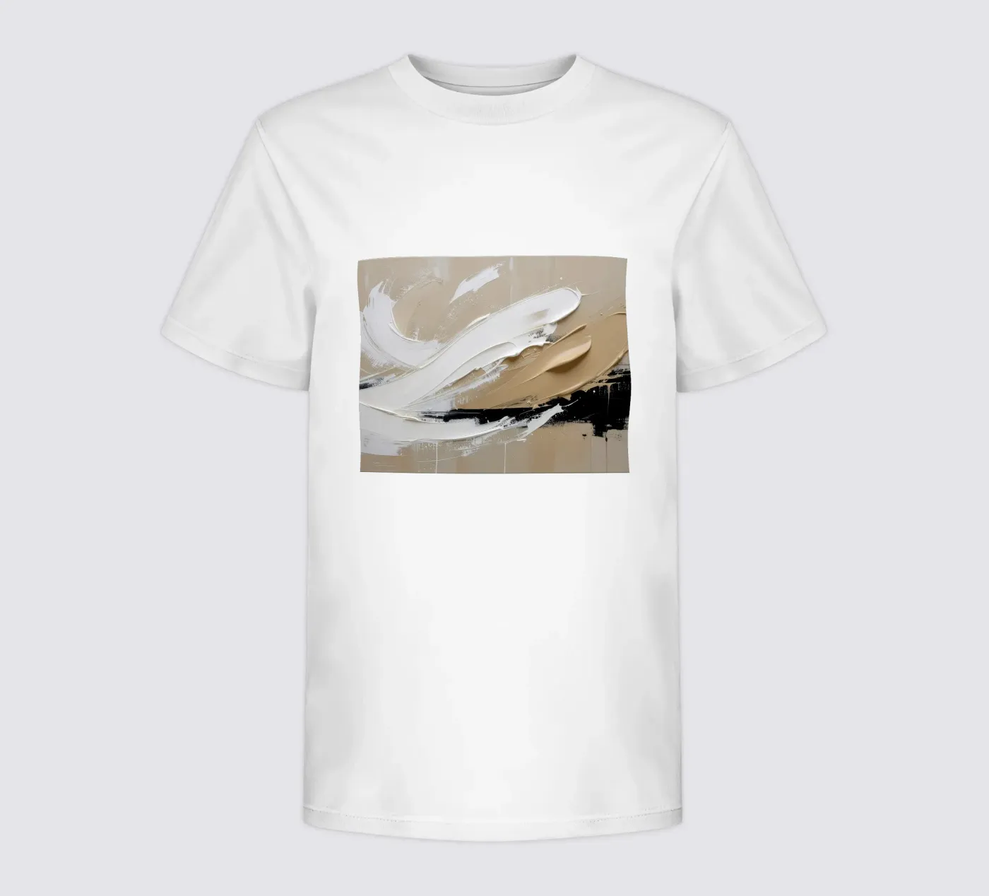 Struttura silenziosa t-shirt bambini da Katalier (Abstract Harmony)