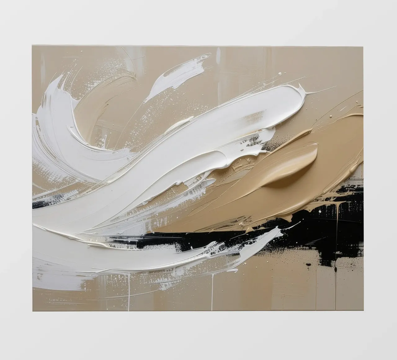 Silent Structure fotobehang van Katalier (Abstract Harmony)