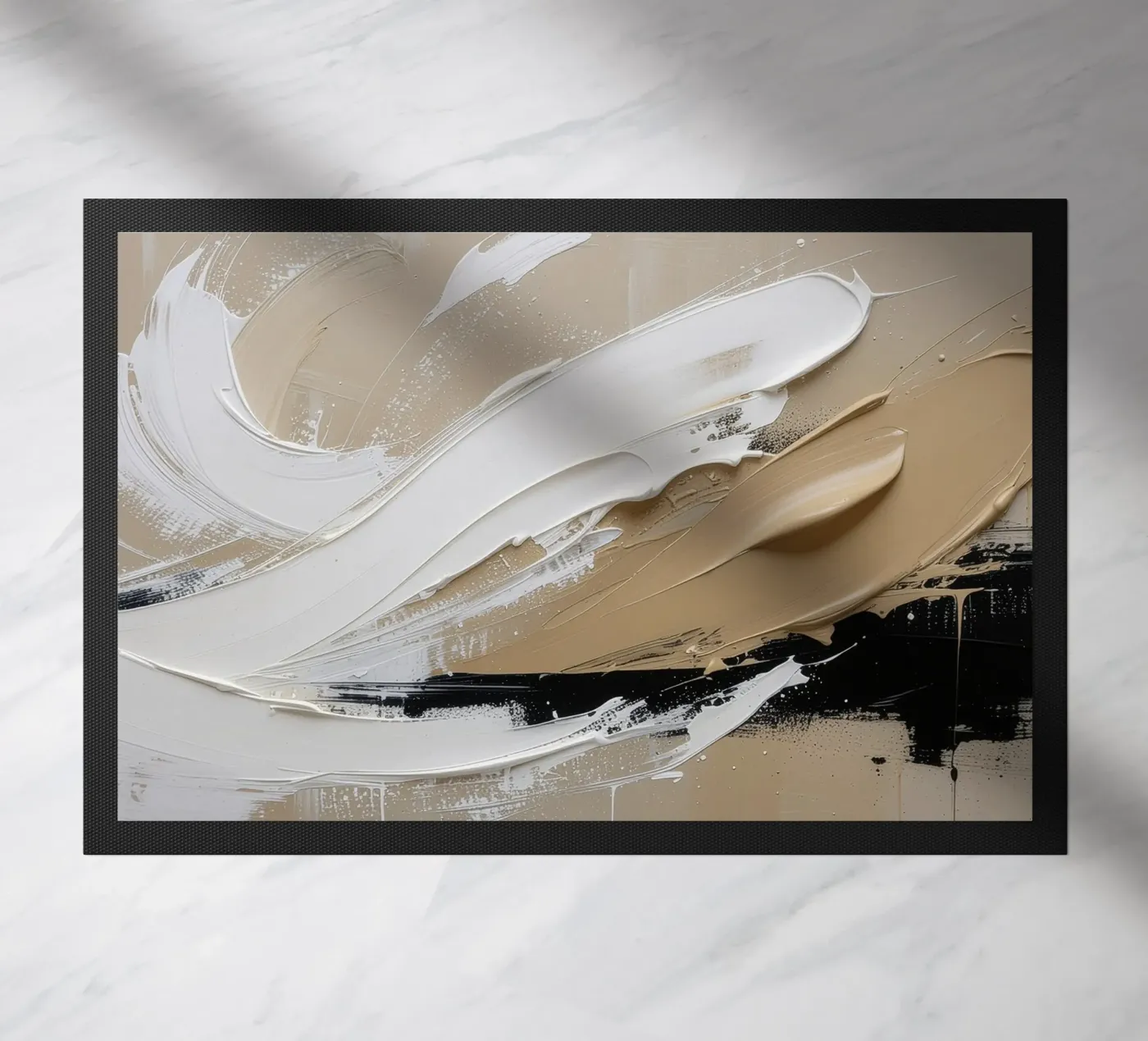 Silent Structure doormat by Katalier (Abstract Harmony)