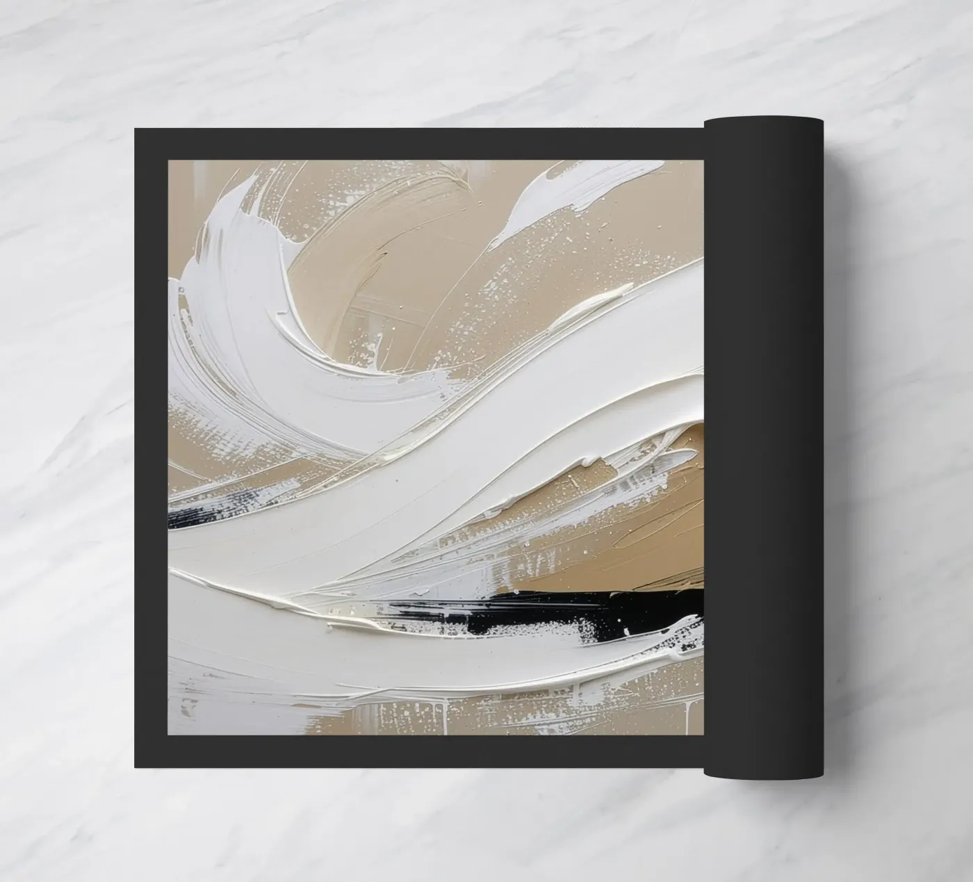 Silent Structure doormat by Katalier (Abstract Harmony)