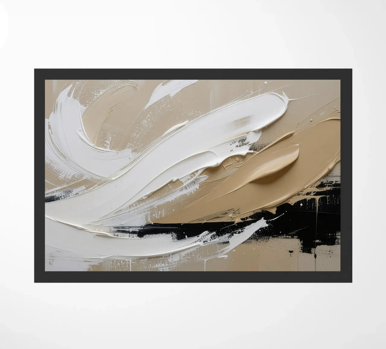 Silent Structure doormat by Katalier (Abstract Harmony)