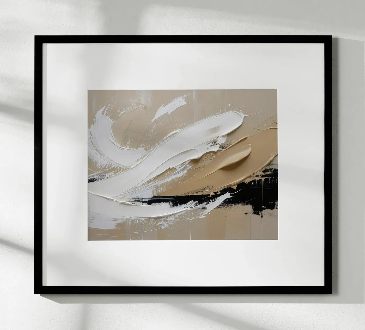 Stille Structuur poster van Katalier (Abstract Harmony)