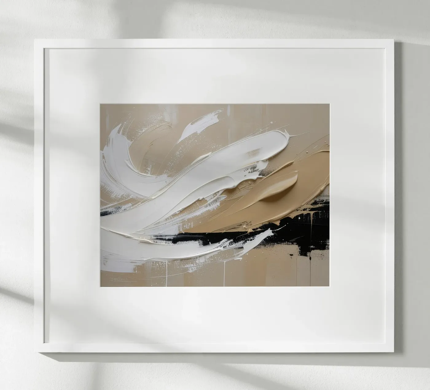 Stille Structuur poster van Katalier (Abstract Harmony)