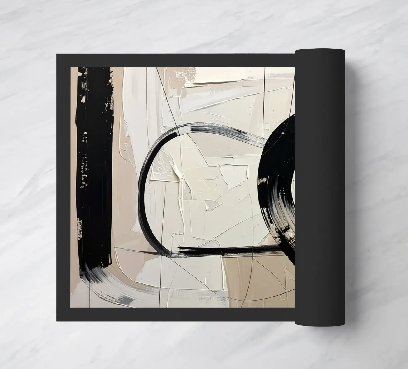 Quiet elegance doormat by Katalier (Abstract Harmony)