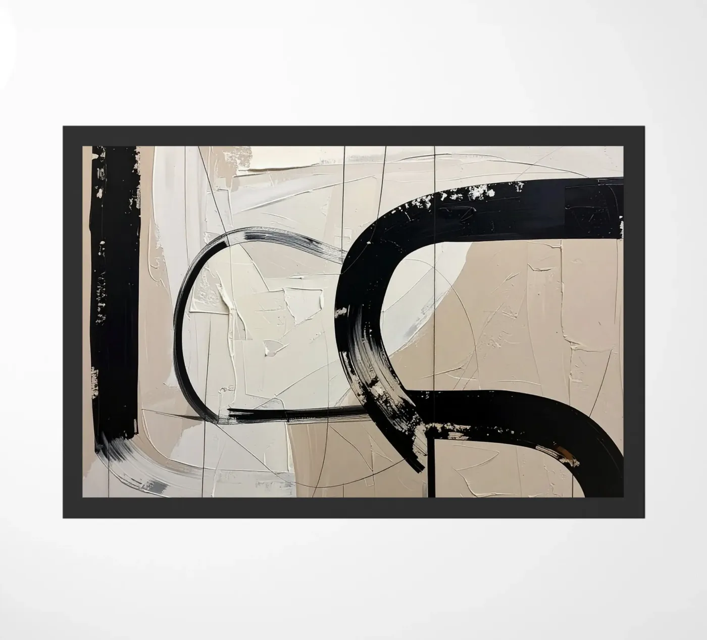 Quiet elegance doormat by Katalier (Abstract Harmony)