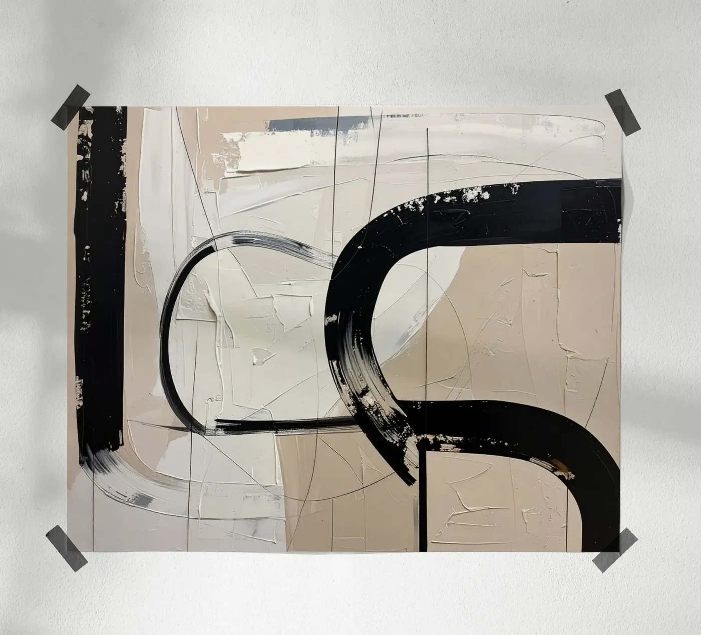 Quiet elegance poster by Katalier (Abstract Harmony)