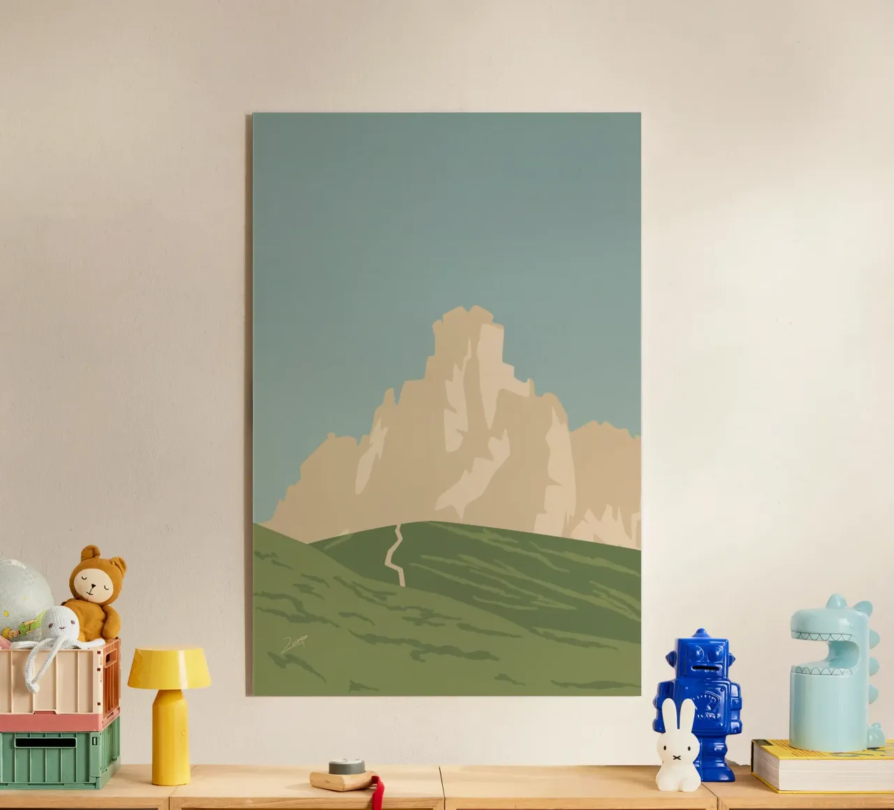 Quiet Horizon plexiglass da zeriayam