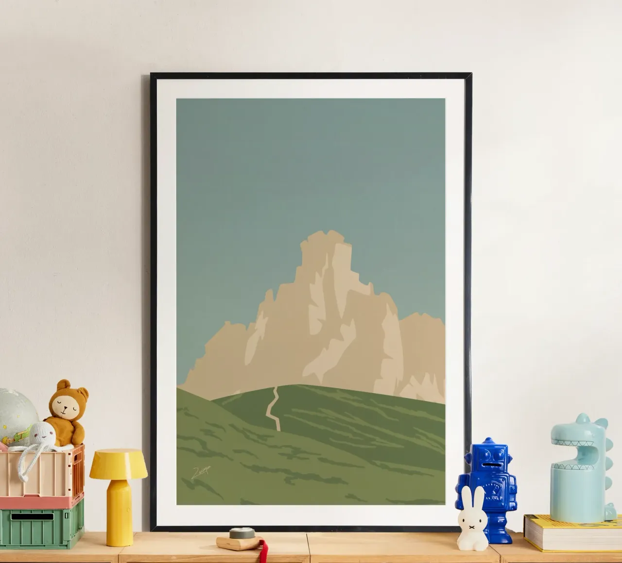 Orizzonte tranquillo poster da zeriayam