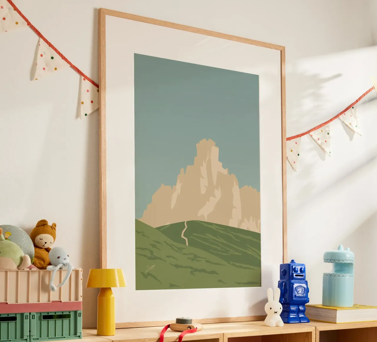 Orizzonte tranquillo poster da zeriayam