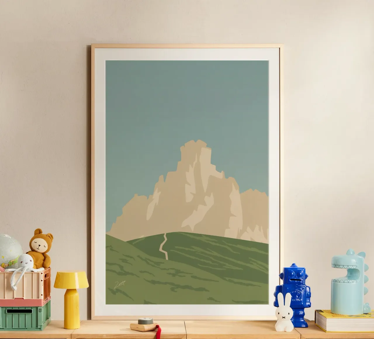 Orizzonte tranquillo poster da zeriayam