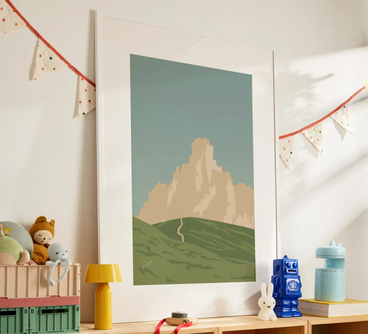 Orizzonte tranquillo poster da zeriayam