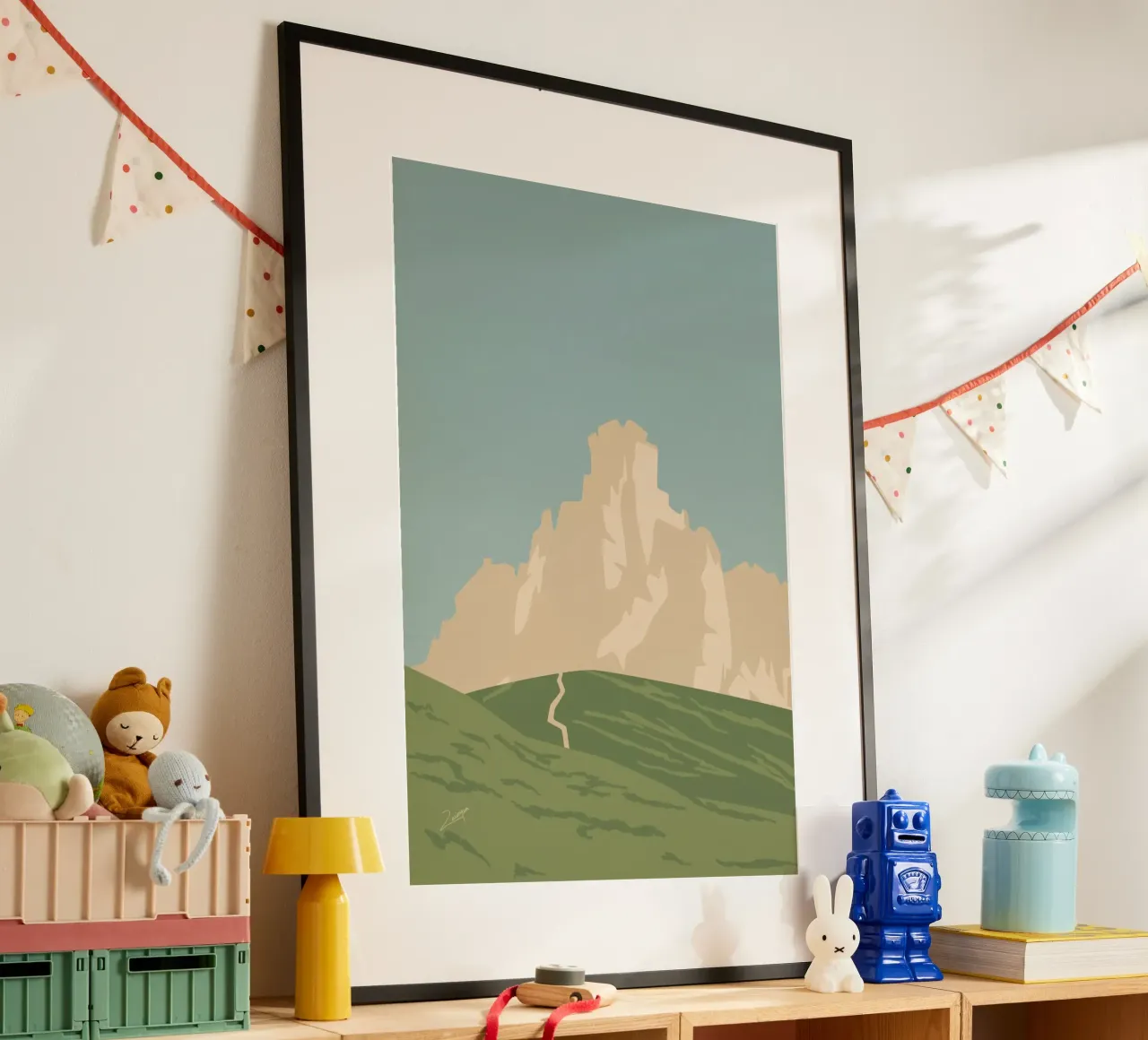 Orizzonte tranquillo poster da zeriayam