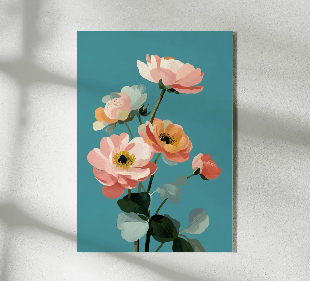 Soft Spring Botanicals plexiglass da cityart