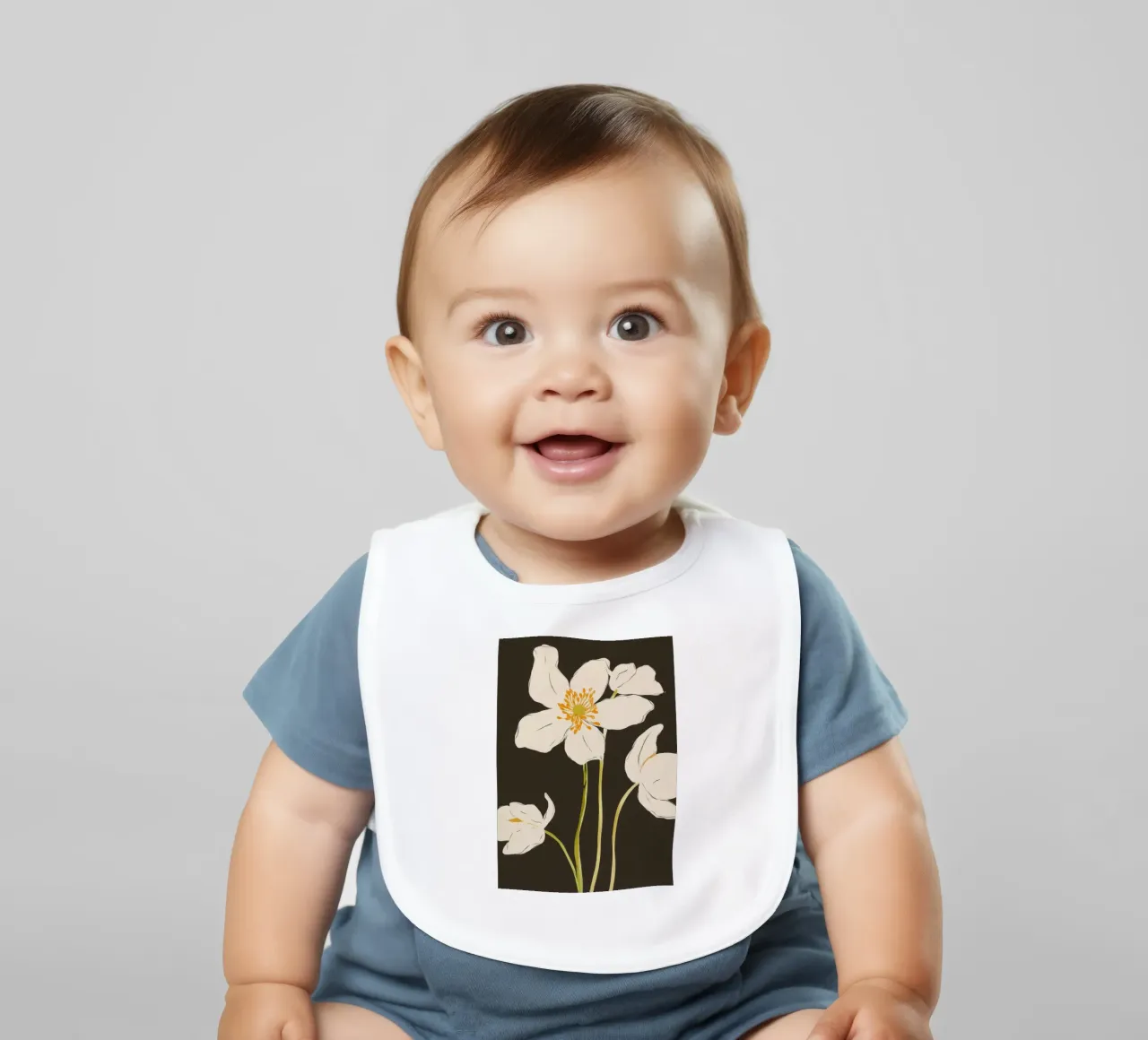 Midnight Bloom bavaglino da cityart